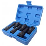 Smūginių antgalių rinkinys | su skyle | 12,5 mm (1/2") | Spline (XZN) | 6 vnt. (S1121) Smūginių antgalių rinkinys | su skyle | 12,5 mm (1/2") | Spline (XZN) | 6 vnt. (S1121)