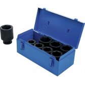 Smūginės galvutės ilgos šešiakampės | 25 mm (1") | 27 - 50 mm | 8 vnt. (5500)