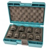 Smūginių sukimo galvų komplektas 9 vnt. Makita D-41517