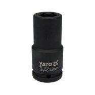 Smūginė galvutė ilga | 20 mm (3/4") | 22 mm (YT-1122)