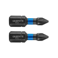 Smūginis antgalis PZ1 x 25 mm, 2 vnt.