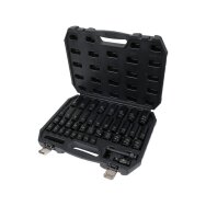 Smūginių galvučių rinkinys | su aksesuarais | 12,5 mm (1/2") | 40 vnt (YT-10555)