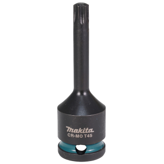 SMŪGINĖ SUKIMO GALVA VERŽLIASUKIUI Makita E-19825, Impact Black 1/2“ T45 x 78 mm SMŪGINĖ SUKIMO GALVA VERŽLIASUKIUI Makita E-19825, Impact Black 1/2“ T45 x 78 mm