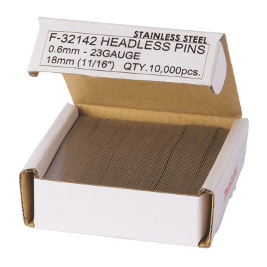Smeigės Makita F-32142, 0,6X18mm, INOX P18S, 10.000 vnt. 1 Smeigės Makita F-32142, 0,6X18mm, INOX P18S, 10.000 vnt. 1