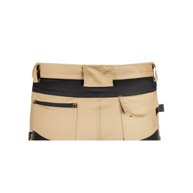 Smėlio/juodos spalvos „Mix&Match“ darbo kelnės, drobė, sutvirtintos „Cordura“ medžiaga, dydis XXL 3