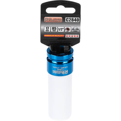 Smūg. galvutė ratlankiams 1/2, 17 mm Smūg. galvutė ratlankiams 1/2, 17 mm