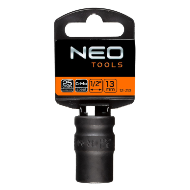 Smūginė galvutė 1/2'', 13 mm, Cr-Mo 1