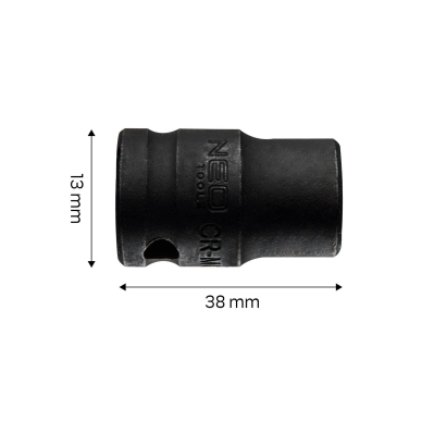Smūginė galvutė 1/2'', 13 mm, Cr-Mo 7