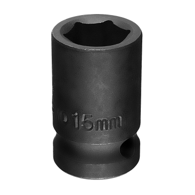 Smūginė galvutė 1/2'', 15 mm, Cr-Mo 4 Smūginė galvutė 1/2'', 15 mm, Cr-Mo 4