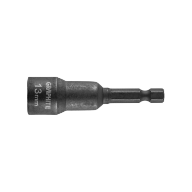 Smūginė galvutė hex su magnetu 13 mm