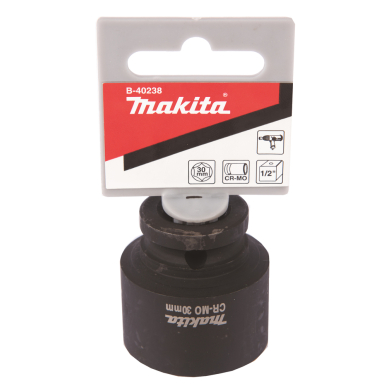 Smūginė sukimo galva Makita B-40238, 30-44MM, 1/2" 1 Smūginė sukimo galva Makita B-40238, 30-44MM, 1/2" 1