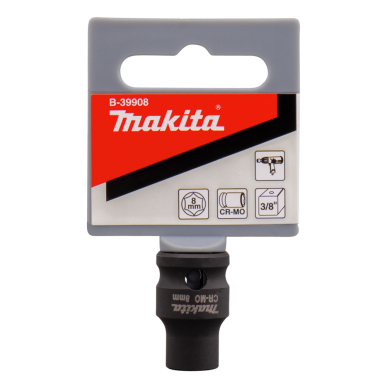 Smūginė sukimo galva Makita B-39908, 8-28 MM, 3/8" 1 Smūginė sukimo galva Makita B-39908, 8-28 MM, 3/8" 1