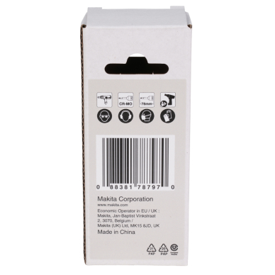 SMŪGINĖ SUKIMO GALVA VERŽLIASUKIUI  Makita E-19803, 1/2 " 3 SMŪGINĖ SUKIMO GALVA VERŽLIASUKIUI  Makita E-19803, 1/2 " 3