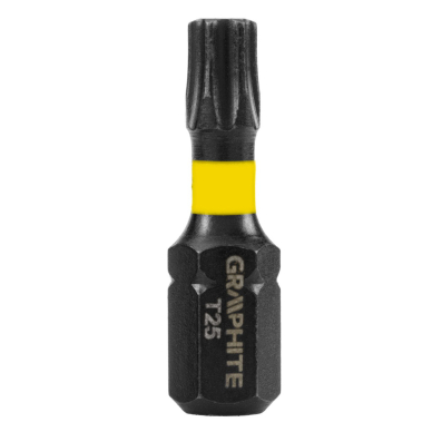 Smūginiai antgaliai TX25 x 25 mm, 20 vnt. 5 Smūginiai antgaliai TX25 x 25 mm, 20 vnt. 5