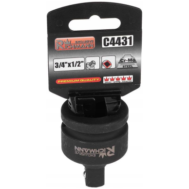 Smūginis adapteris 3/4 x 1/2 Smūginis adapteris 3/4 x 1/2