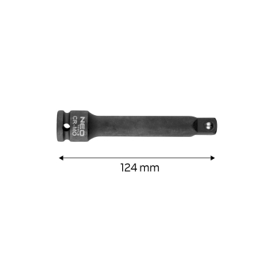 Smūginis antgalis 1/2" 125 mm 6
