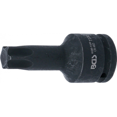 Smūginis antgalis | ilgis 100 mm | 20 mm (3/4") | T-Star (Torx) T100 (6185-T100)