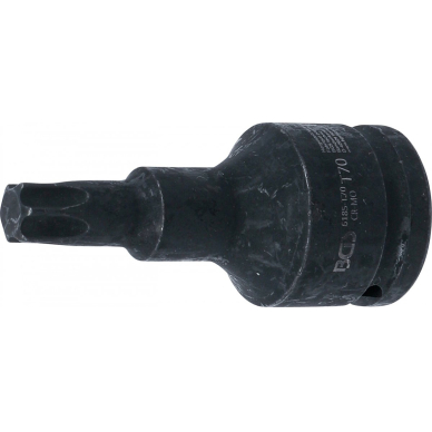 Smūginis antgalis | ilgis 100 mm | 20 mm (3/4") | T-Star (Torx) T70 (6185-T70)