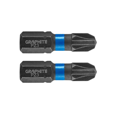 Smūginis antgalis PZ3 x 25 mm, 2 vnt.