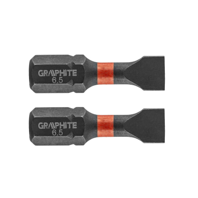 Smūginis antgalis SL6,5 x 25 mm, 2 vnt.