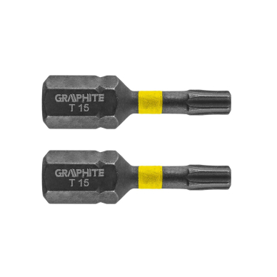 Smūginis antgalis TX15 x 25 mm, 2 vnt.