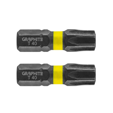 Smūginis antgalis TX40 x 25 mm, 2 vnt.