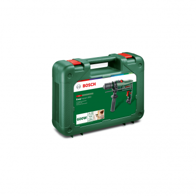 Smūginis gręžtuvas Bosch EasyImpact 600, 600 W 1 Smūginis gręžtuvas Bosch EasyImpact 600, 600 W 1