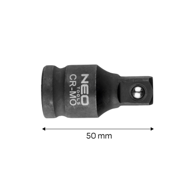 Smūginis prailgintuvas 1/2" 50 mm 6
