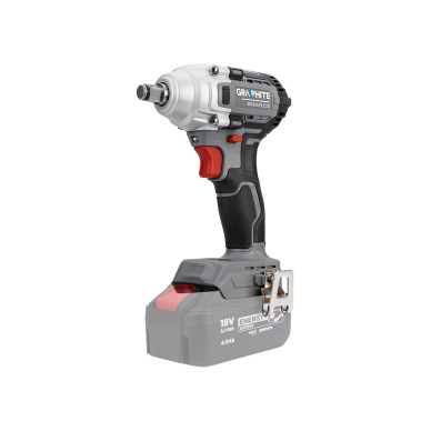 Smūginis veržliaraktis 18V 330Nm, be šepetėlių, 1/2“, ‚Energy+‘, be akumuliatoriaus Smūginis veržliaraktis 18V 330Nm, be šepetėlių, 1/2“, ‚Energy+‘, be akumuliatoriaus