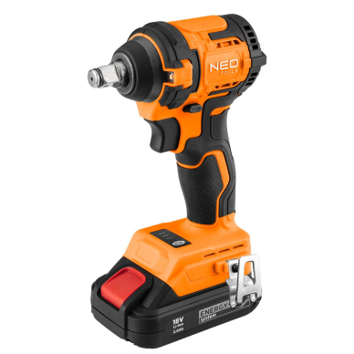 Smūginis veržliaraktis 18V 350Nm, be šepetėlių, 1/2colio, kompaktiškas, Energy+, be akumuliatoriaus 5