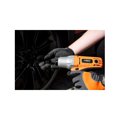 Smūginis veržliaraktis 450W, 350 Nm 6