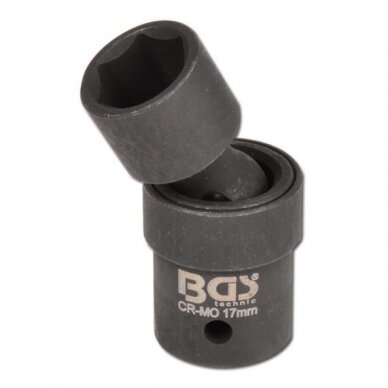 Smūginių šarnyrinių galvučių komplektas BGS-TECHNIC (1/2") 4 vnt. 1 Smūginių šarnyrinių galvučių komplektas BGS-TECHNIC (1/2") 4 vnt. 1