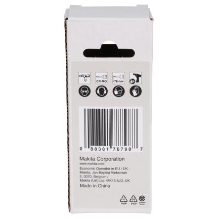 SMŪGINĖ SUKIMO GALVA VERŽLIASUKIUI Makita E-19819 Impact Black 1/2“, T40 x 78 mm 3 SMŪGINĖ SUKIMO GALVA VERŽLIASUKIUI Makita E-19819 Impact Black 1/2“, T40 x 78 mm 3