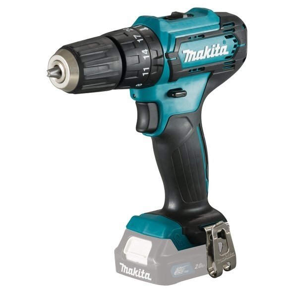 Smūginis suktuvas-gręžtuvas Makita HP333DZ; 12 V (be akumuliatoriaus ir pakrovėjo) Smūginis suktuvas-gręžtuvas Makita HP333DZ; 12 V (be akumuliatoriaus ir pakrovėjo)