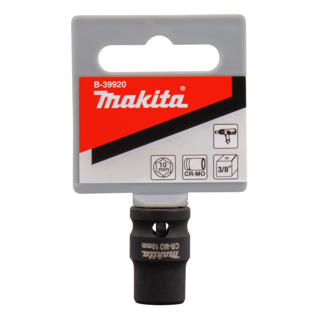 Smūginė sukimo galva Makita B-39920, 10-28 MM, 3/8" 1