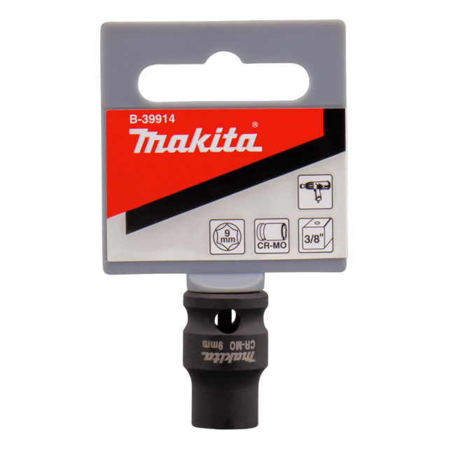 Smūginė sukimo galva Makita B-39914, 9-28 MM, 3/8" 1