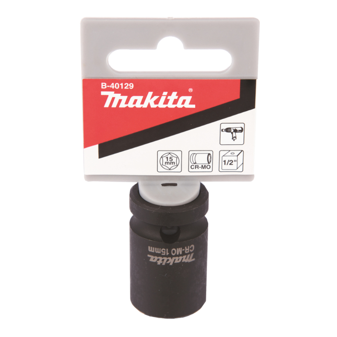 Smūginė sukimo galva Makita B-40129, 15-38MM, 1/2" 1 Smūginė sukimo galva Makita B-40129, 15-38MM, 1/2" 1