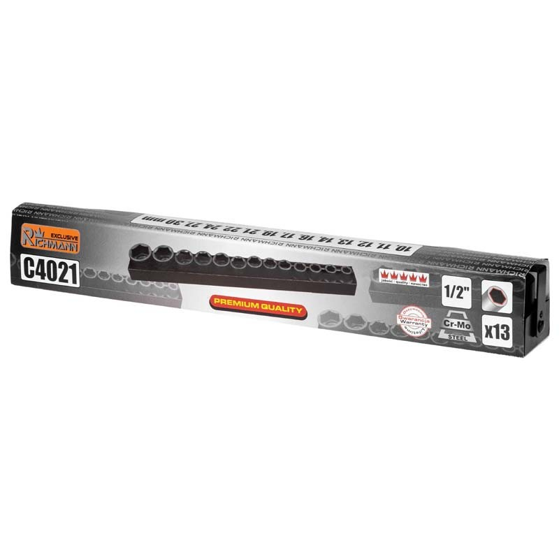 Smūg. galvučių rinkinys C4021, 13 vnt. 3 Smūg. galvučių rinkinys C4021, 13 vnt. 3