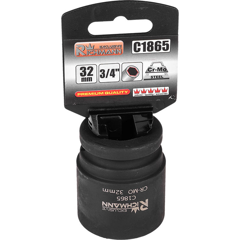 Smūg. galvutė 3/4, 32 mm Smūg. galvutė 3/4, 32 mm