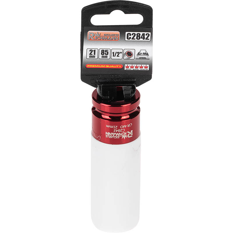 Smūg. galvutė ratlankiams 1/2, 21 mm Smūg. galvutė ratlankiams 1/2, 21 mm