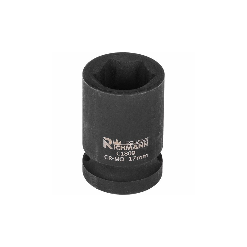 Smūginė galvutė 19 mm 1/2" trumpa 2 Smūginė galvutė 19 mm 1/2" trumpa 2