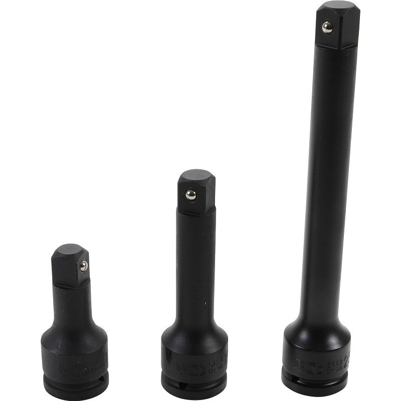 Smūginių ilginuvų rinkinys BGS-technic (3/4"), 3 vnt. Smūginių ilginuvų rinkinys BGS-technic (3/4"), 3 vnt.