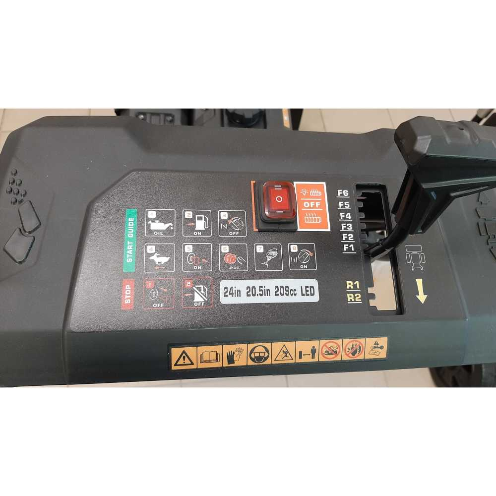 Sniego valytuvas RATO RT0724D, 4kW 6 Sniego valytuvas RATO RT0724D, 4kW 6