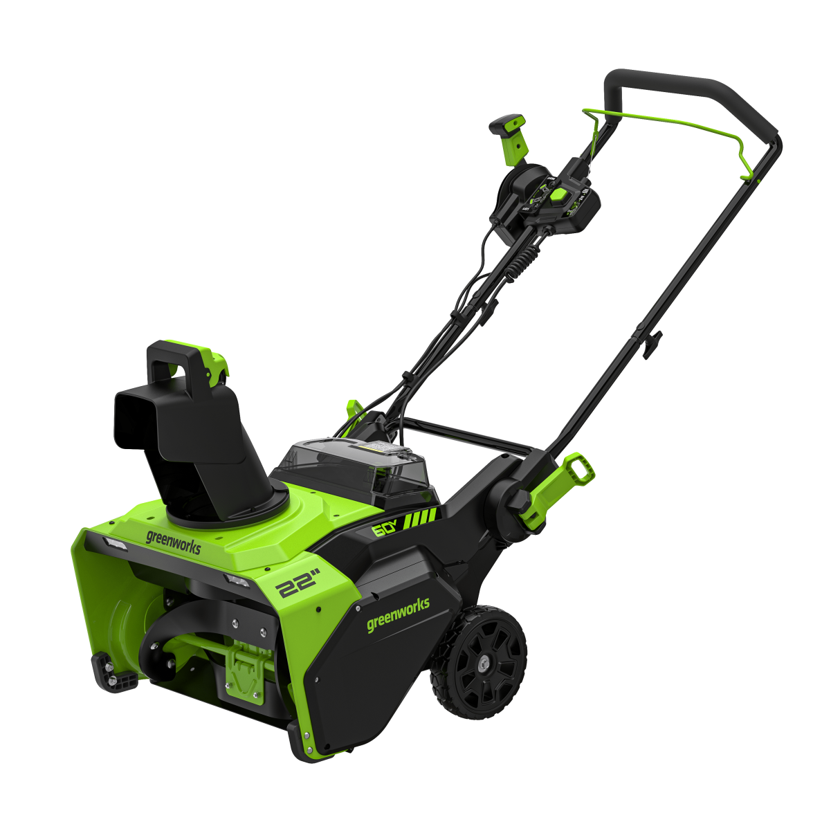 Sniego valytuvas Greenworks 60V gd60st (tik įrankis) Sniego valytuvas Greenworks 60V gd60st (tik įrankis)