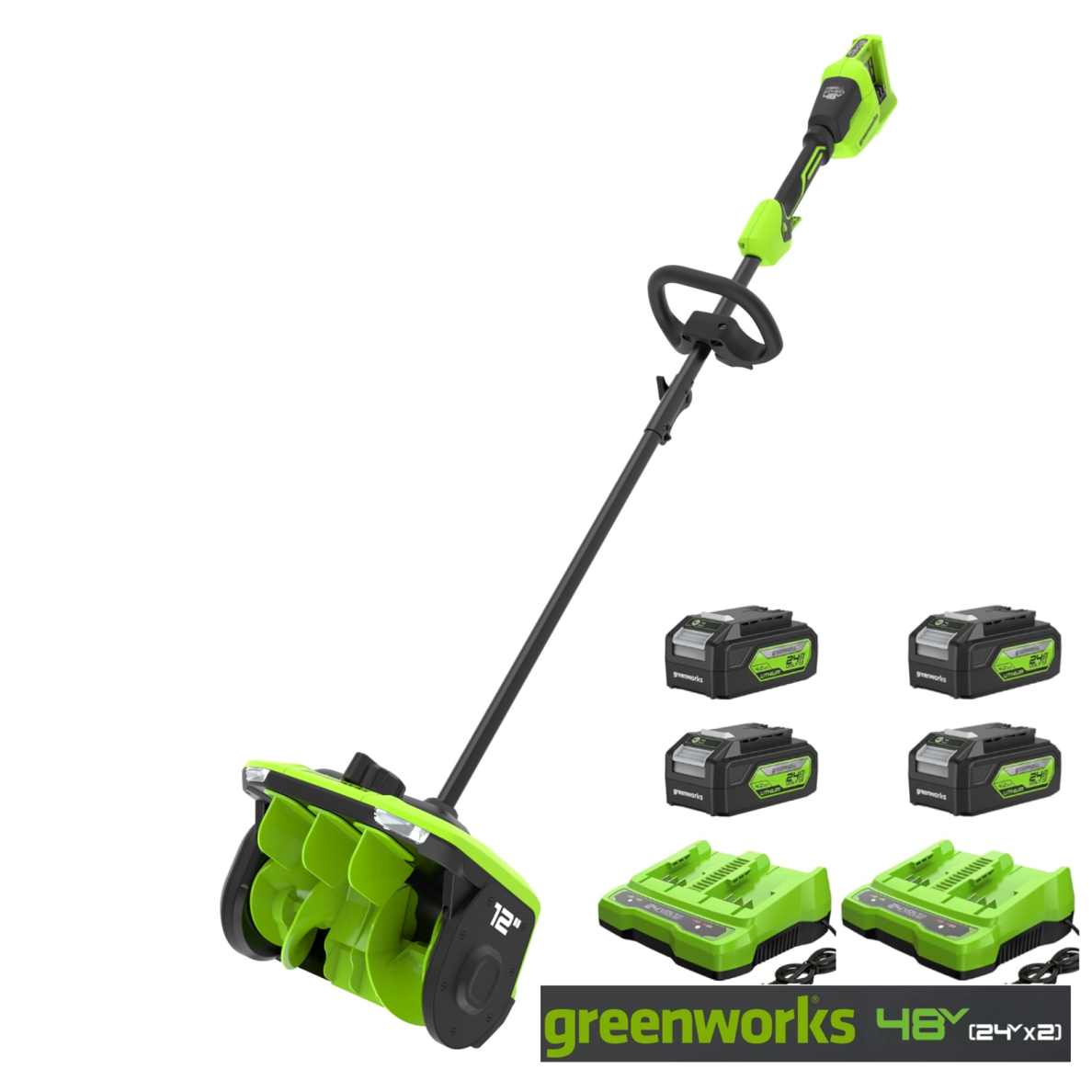 Sniego valytuvas Greenworks SS3002AX, 48V (4X4.0Ah + 2xkrov.) Sniego valytuvas Greenworks SS3002AX, 48V (4X4.0Ah + 2xkrov.)