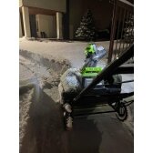Akumuliatorinis sniego valytuvas Greenworks GD40ST, 40 V, (tik įrankis)