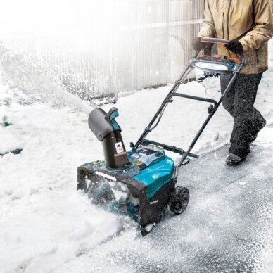 Akumuliatorinis sniego valytuvas MAKITA SN001GZ, 40V MAX XGT (be akum. ir krov.) 4