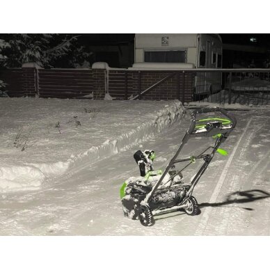 Akumuliatorinis sniego valytuvas Greenworks GD40ST, 40 V, (be akum. ir be krov.) 2 Akumuliatorinis sniego valytuvas Greenworks GD40ST, 40 V, (be akum. ir be krov.) 2