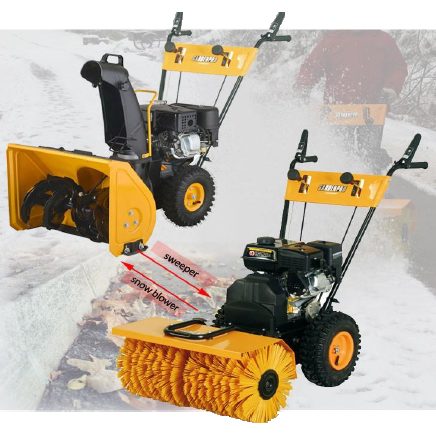 Sniego pūstuvas šluotai 55 cm pločio GARDEN PRO 1 Sniego pūstuvas šluotai 55 cm pločio GARDEN PRO 1