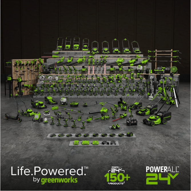 Sniego valytuvas Greenworks SS3002A2, 2X4.0Ah + kroviklis, 48V(2X24V) 9